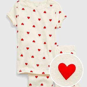 babyGap 100% Organic Cotton Hearts Print PJ Set